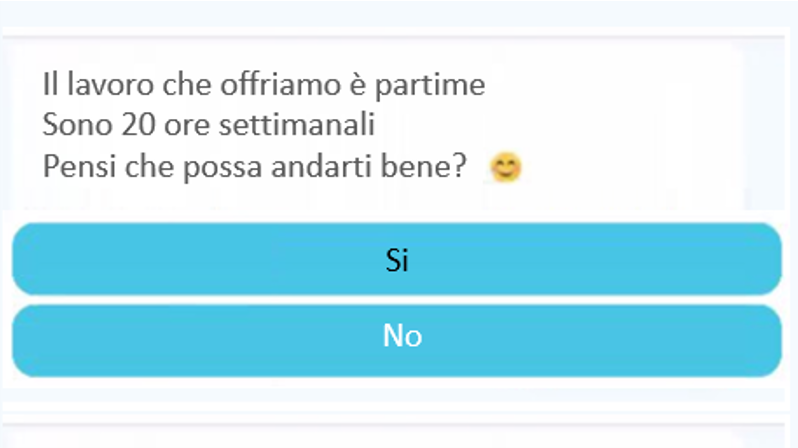 chatbot selezione del personale